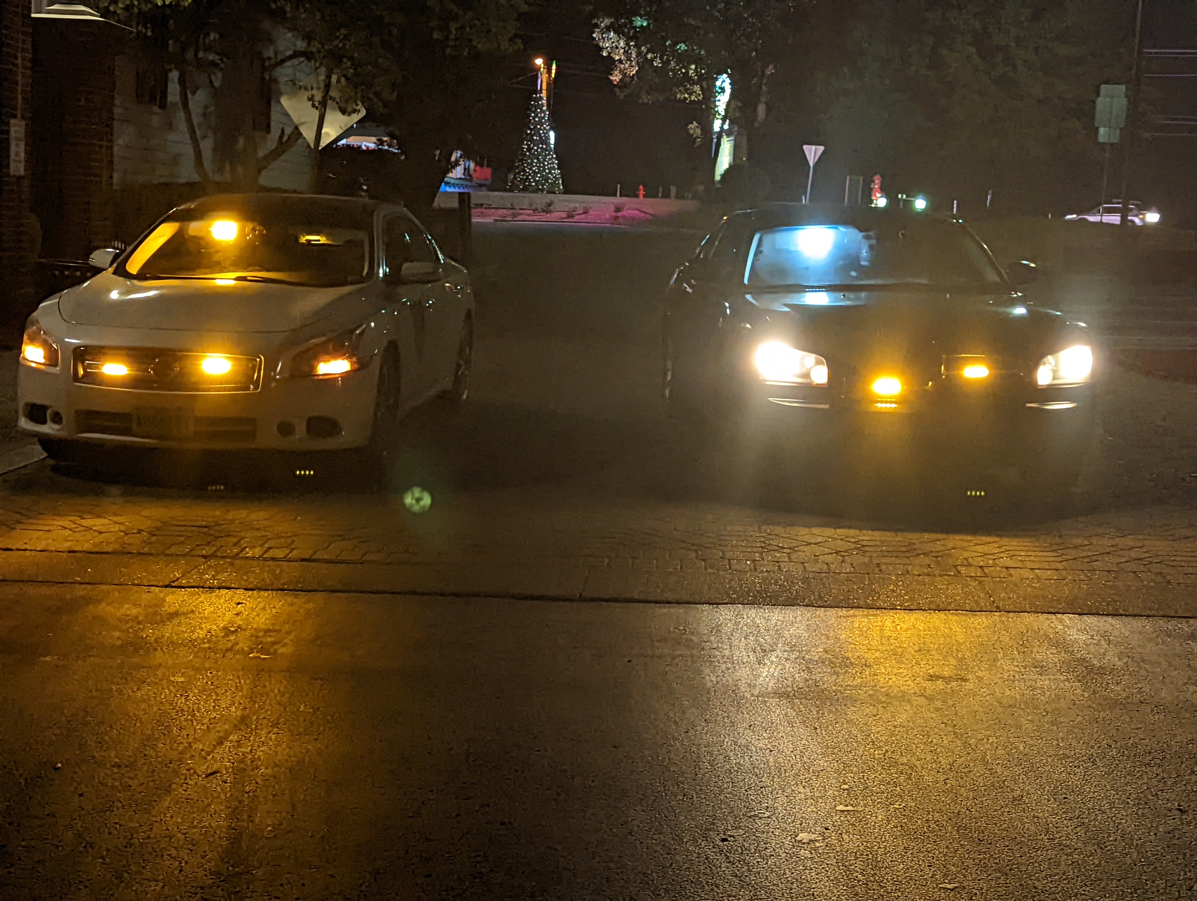Gulf Coast Protection security patrol vehicles in Galveston